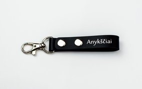 Leather keychain 