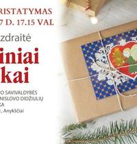Presentation of Loreta Uzdraitė's Christmas card exhibition