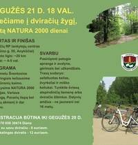 The cycling tour is dedicated to the NATURA 2000 day