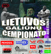 Lietuvas pauerliftinga čempionāta 1. posms Anīkščos